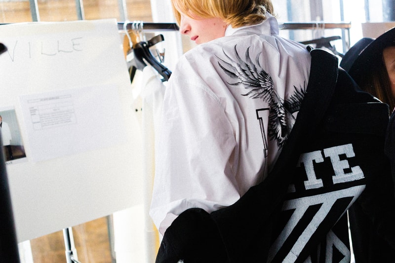 OFF WHITE 2016 Fall Winter Collection Backstage