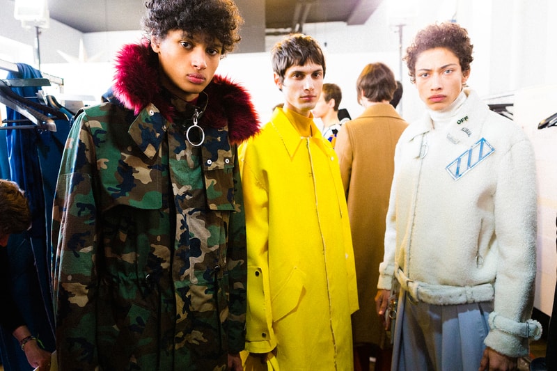 OFF WHITE 2016 Fall Winter Collection Backstage