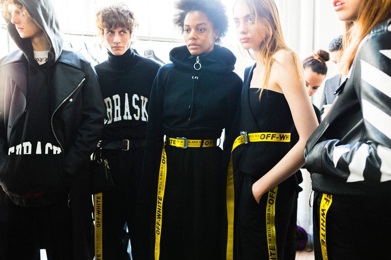 OFF WHITE 2016 Fall Winter Collection Backstage