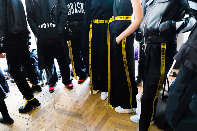 OFF WHITE 2016 Fall Winter Collection Backstage