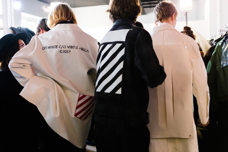 OFF WHITE 2016 Fall Winter Collection Backstage