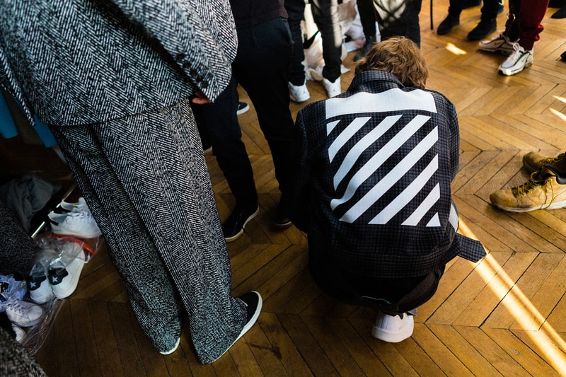 OFF WHITE 2016 Fall Winter Collection Backstage