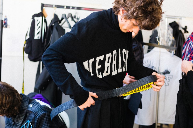 OFF WHITE 2016 Fall Winter Collection Backstage