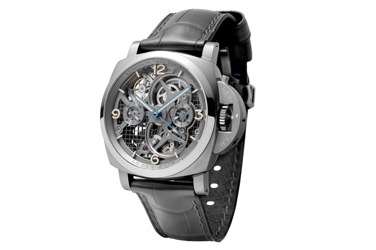 Panerai Reveals the Lo Scienziato Luminor 1950 Tourbillon GMT Titanio Watch