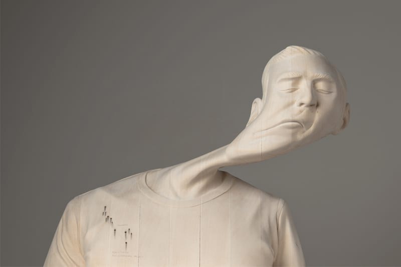 Paul Kaptein's Warped Wood Sculptures Are Trippy and Amazing