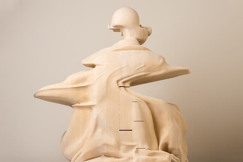 Paul Kaptein Warped Wood Sculptures