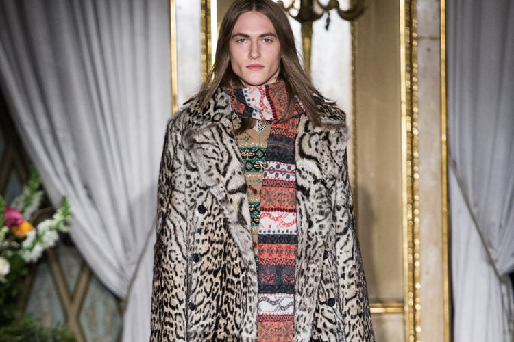 Peter Dundas Debuts His First Menswear Collection With Roberto Cavalli