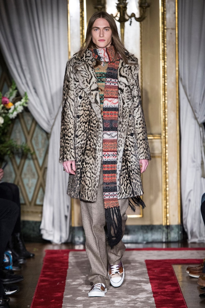 Peter Dundas Debuts Roberto Cavalli Menswear Collection