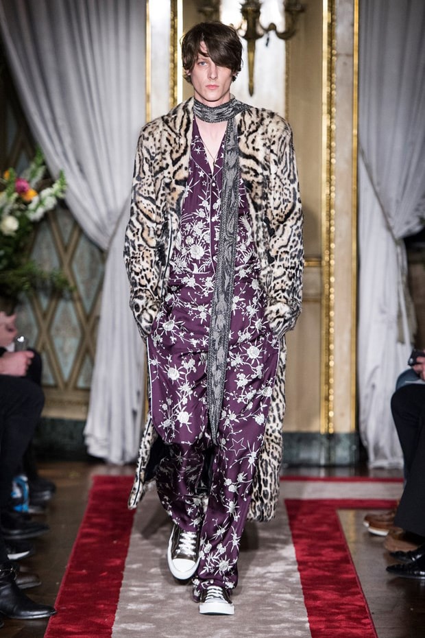 Peter Dundas Debuts Roberto Cavalli Menswear Collection