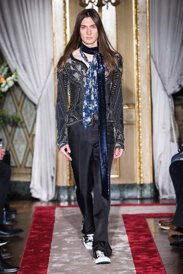 Peter Dundas Debuts Roberto Cavalli Menswear Collection