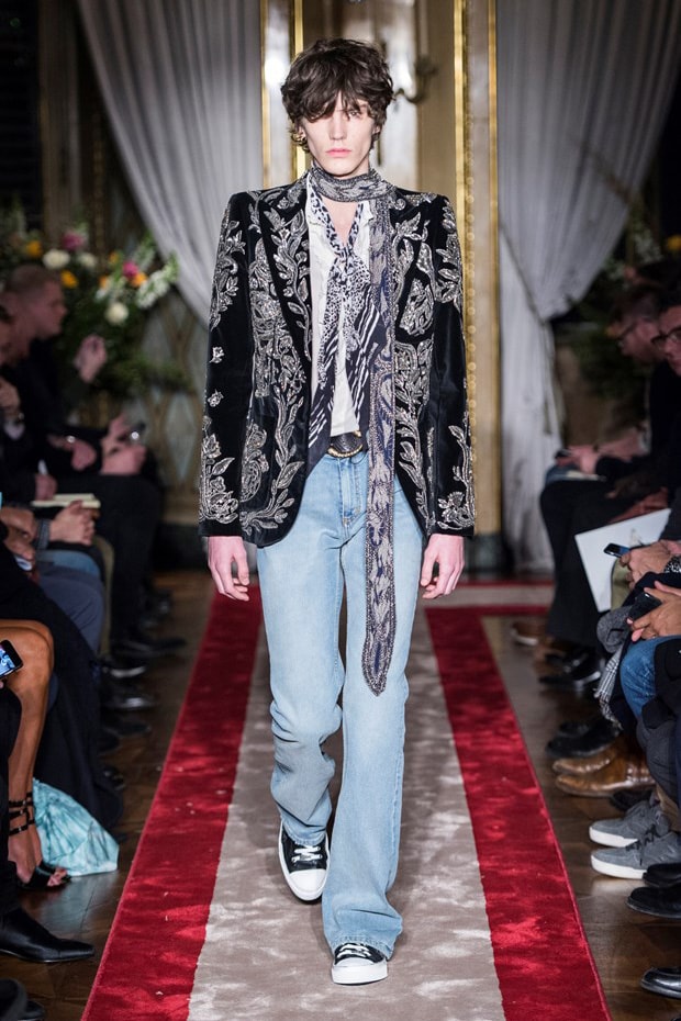 Peter Dundas Debuts Roberto Cavalli Menswear Collection