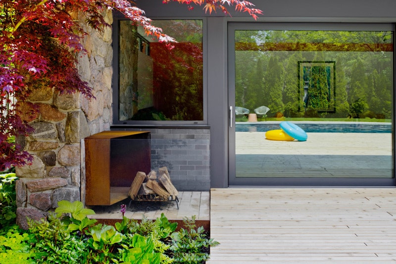 Pool house redesign