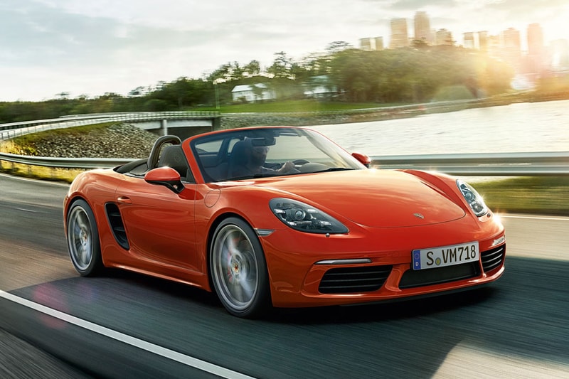 Porsche Unveils the 718 Boxster and 718 Boxster S