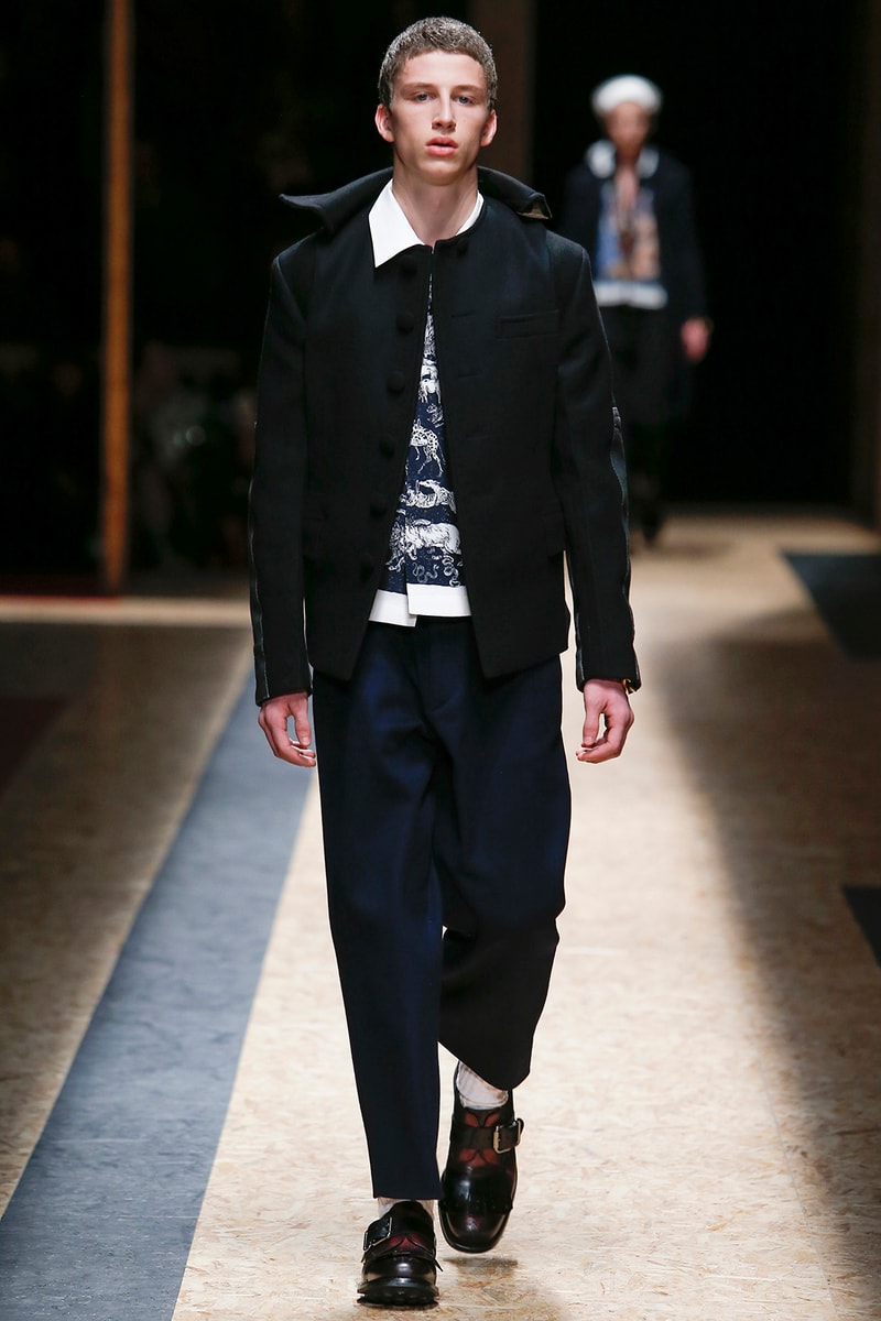 Prada 2016 Fall Winter Collection Menswear