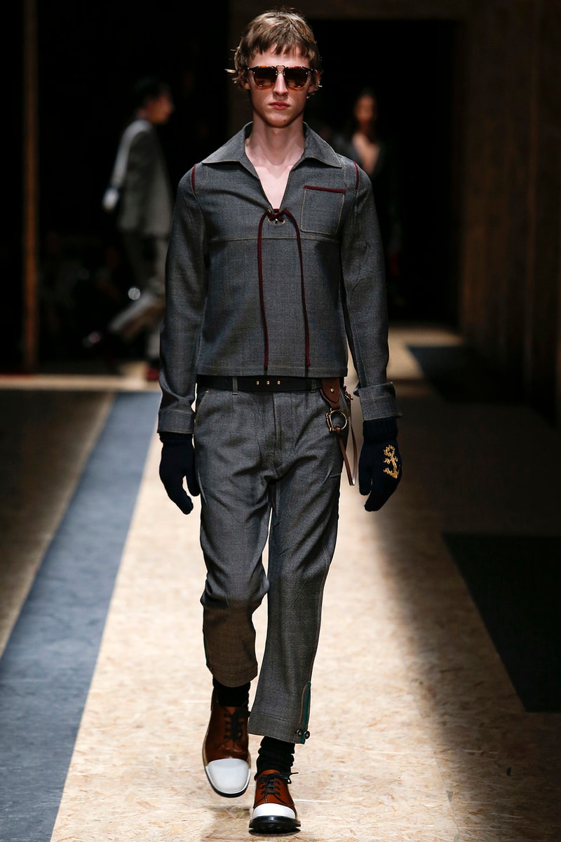 Prada 2016 Fall Winter Collection Menswear