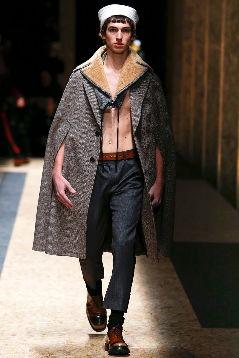 Prada 2016 Fall Winter Collection Menswear