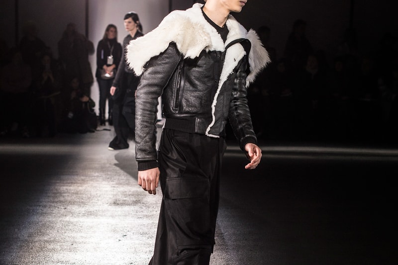 A Front Row Look at the Rick Owens 2016 Fall/Winter Collection