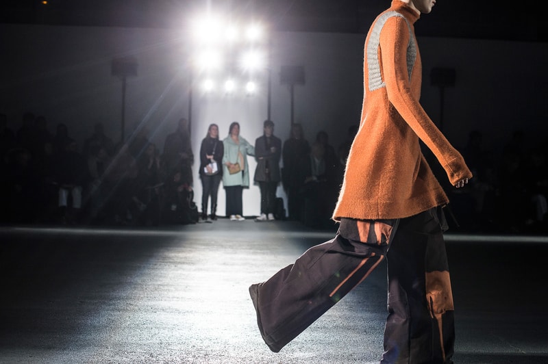 A Front Row Look at the Rick Owens 2016 Fall/Winter Collection