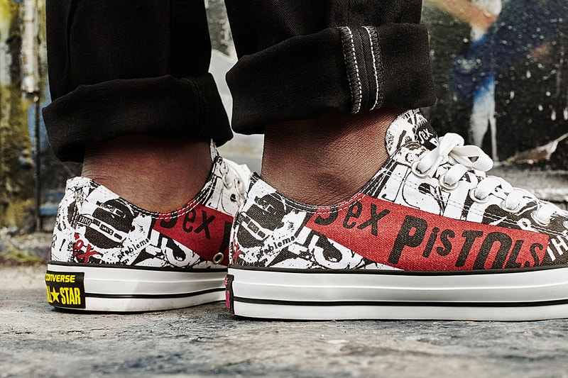 Sex Pistols x Converse Chuck Taylor All Star 2016 Spring Collection