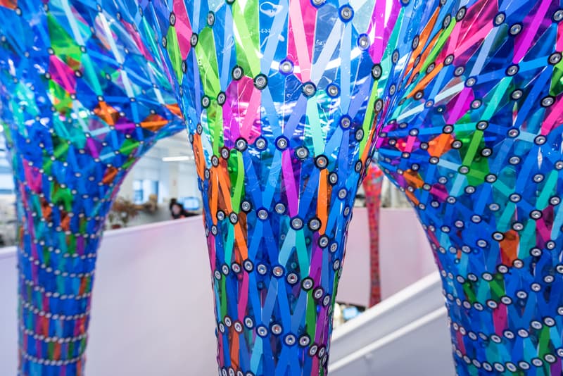 SOFTlab Stained Glass Sculpture for Behance