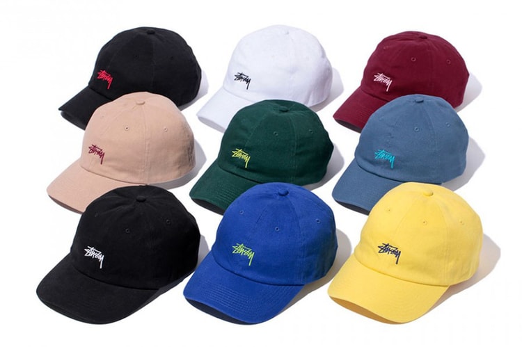 Stussy 2016 Spring Stock Logo Chapter Lo Pro Strapback Collection
