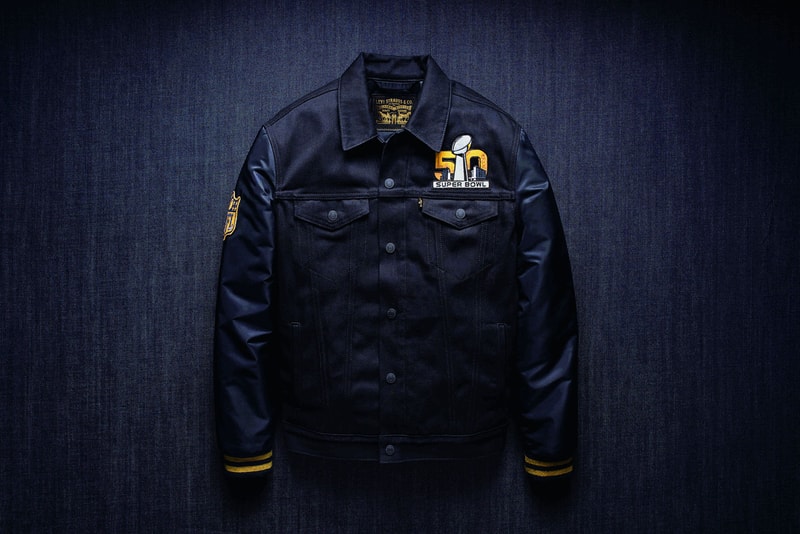 Super Bowl 50 and Levi's Collaborate on Apparel Collection