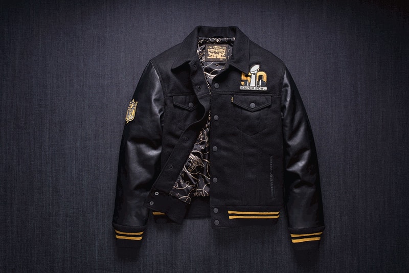 Super Bowl 50 and Levi's Collaborate on Apparel Collection