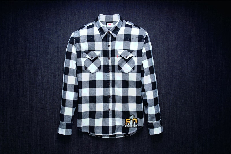 Super Bowl 50 and Levi's Collaborate on Apparel Collection