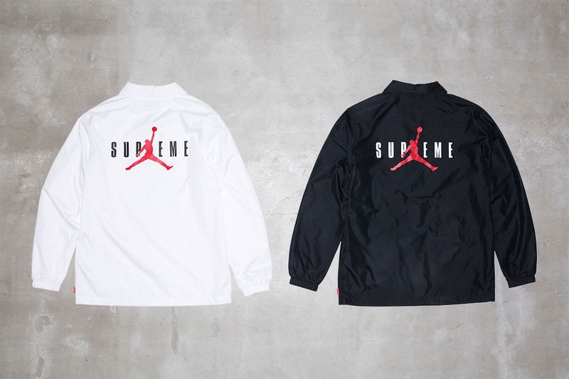 Supreme x Jordan Apparel Hits Nike Outlets