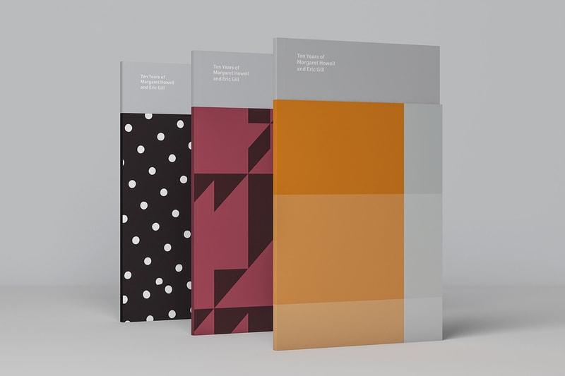 Ten Years of Margaret Howell and Eric Gill by StudioSmall