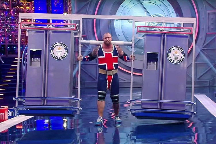 The Mountain from 'Game of Thrones' Breaks the World Record for Fridge Carrying