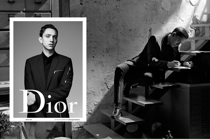 The xx Oliver Sim Fronts Dior Homme 2016 Spring Summer Campaign
