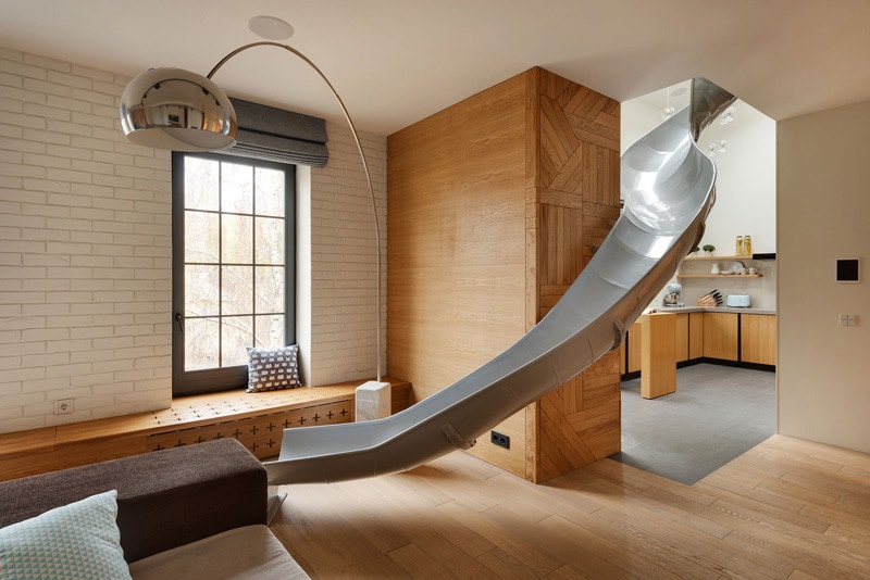 Apartment Slide in Ukraine