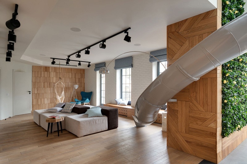 Apartment Slide in Ukraine