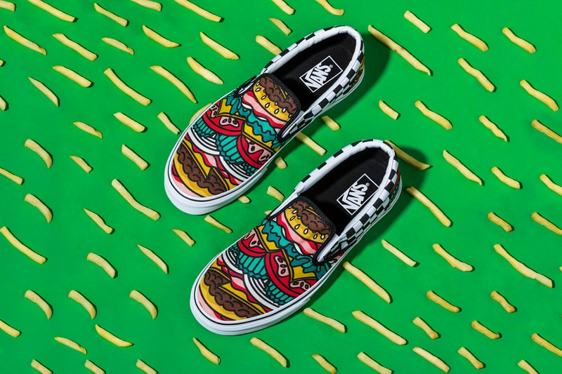 Vans Pizza Burger Fries Donut Pack