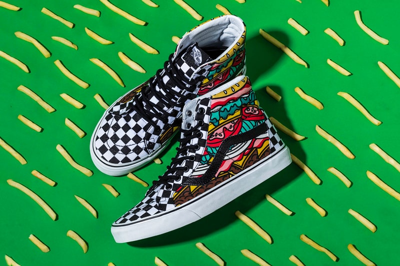 Vans Pizza Burger Fries Donut Pack