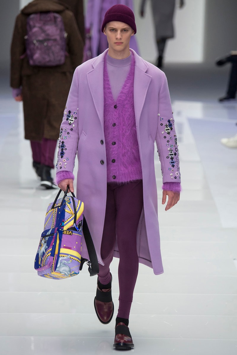 Versace 2016 Fall Winter Menswear Collection