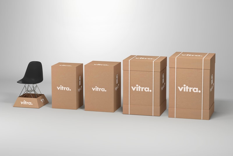 Vitra Introduces New Minimalistic Packaging