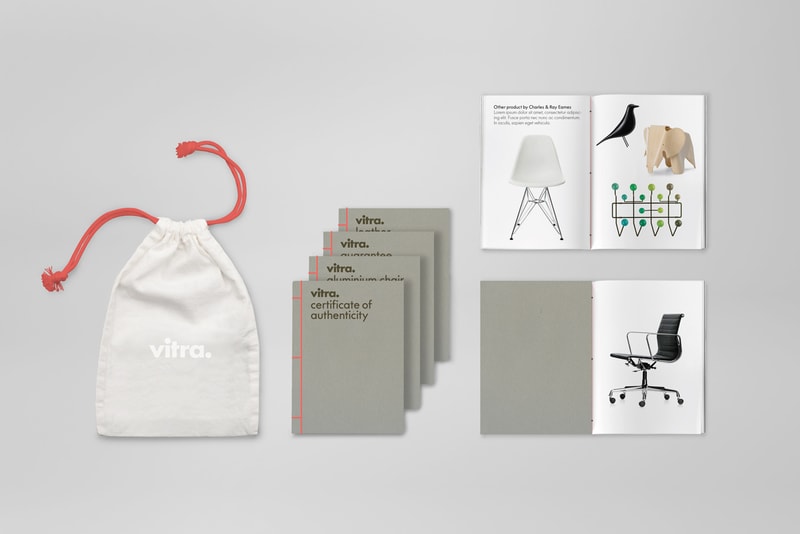 Vitra Introduces New Minimalistic Packaging