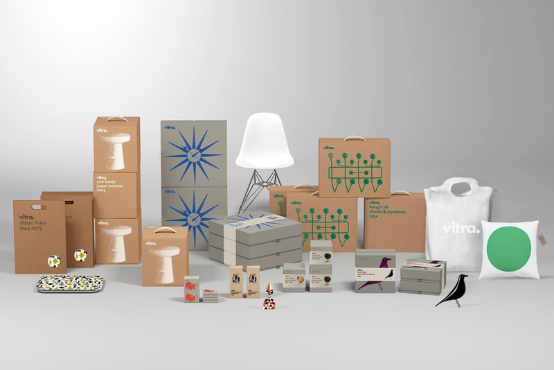 Vitra Introduces New Minimalistic Packaging