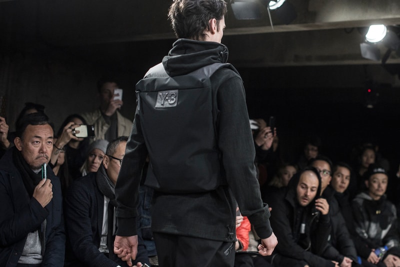 Y-3 FW16 Collection Front Row Look