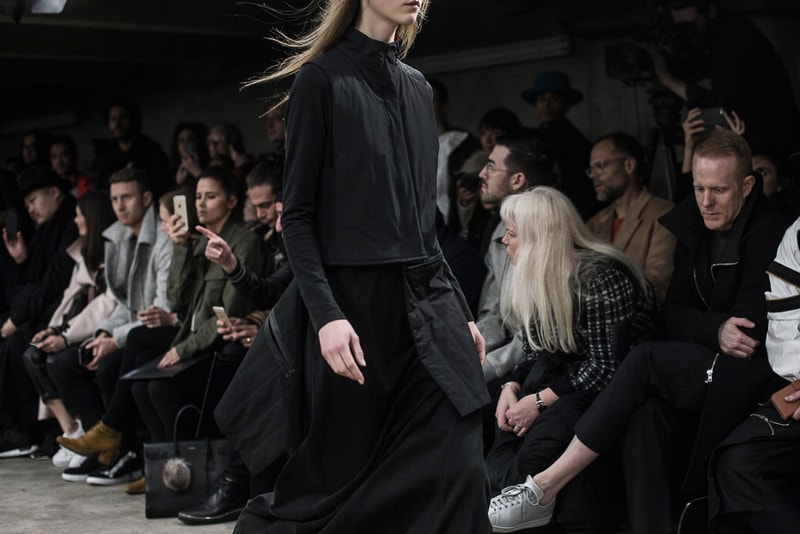 Y-3 FW16 Collection Front Row Look