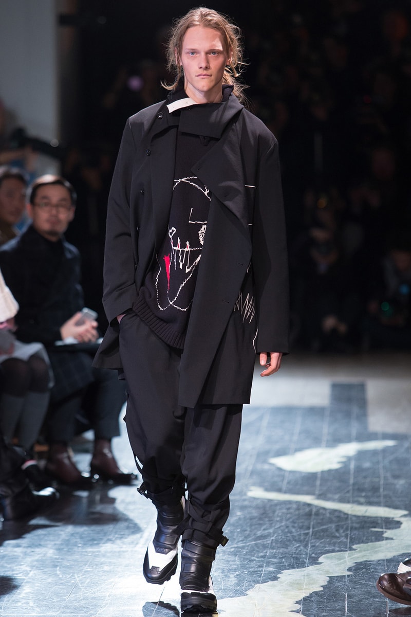 Yohji Yamamoto 2016 Fall Winter Collection
