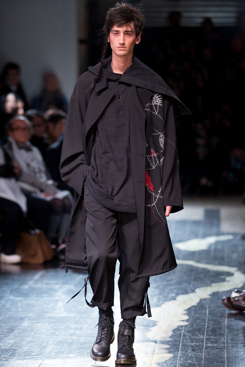 Yohji Yamamoto 2016 Fall Winter Collection
