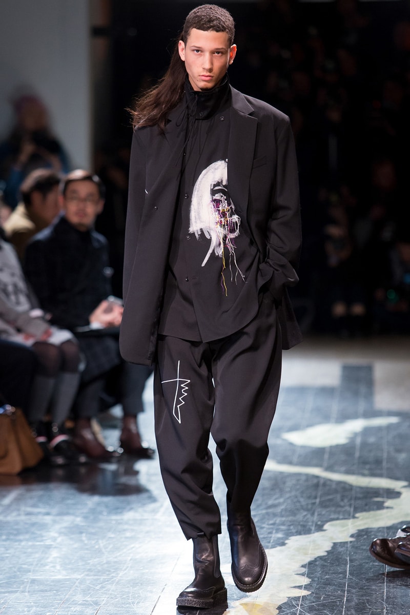 Yohji Yamamoto 2016 Fall Winter Collection