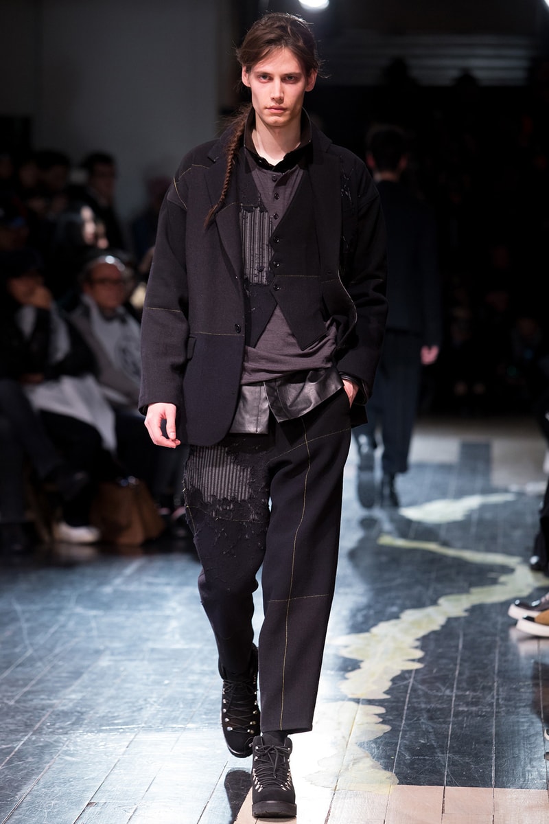 Yohji Yamamoto 2016 Fall Winter Collection