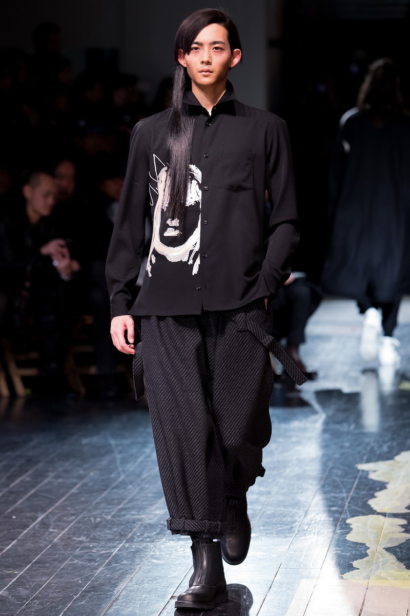 Yohji Yamamoto 2016 Fall Winter Collection