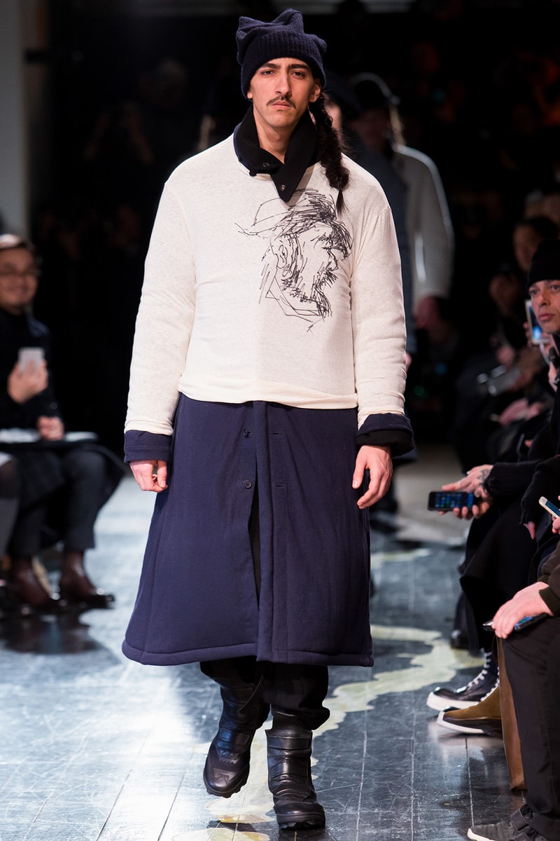 Yohji Yamamoto 2016 Fall Winter Collection