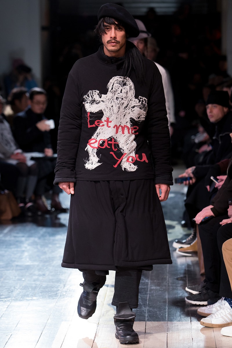 Yohji Yamamoto 2016 Fall Winter Collection