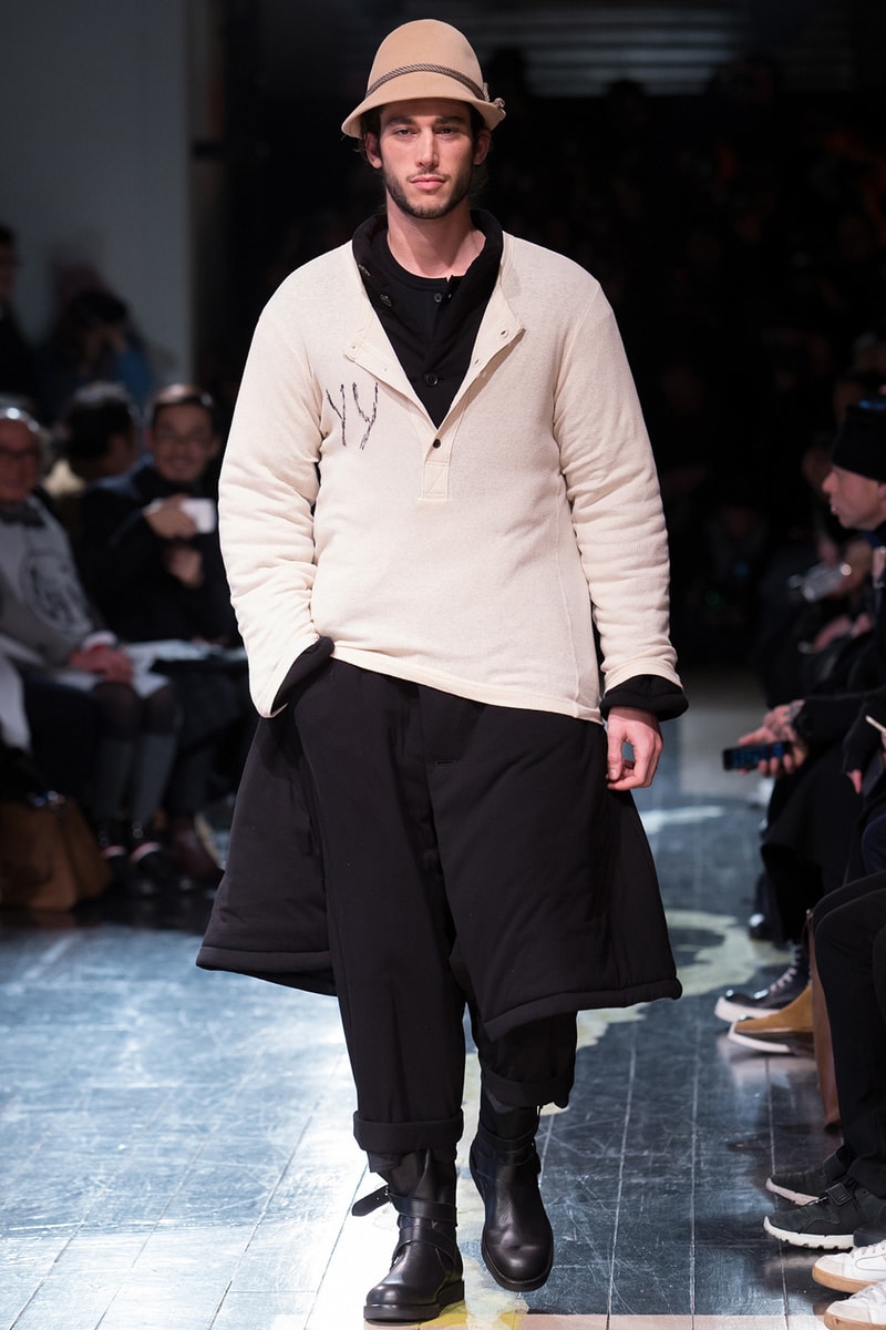 Yohji Yamamoto 2016 Fall Winter Collection